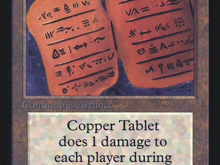 Copper Tablet [Alpha Edition] on Sale