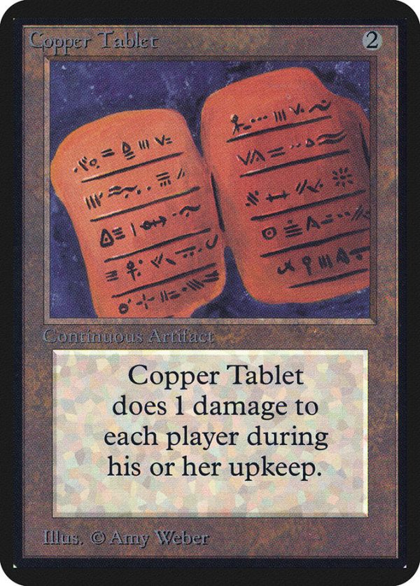 Copper Tablet [Alpha Edition] on Sale