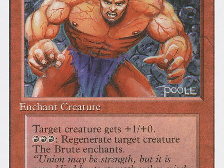 The Brute [Fourth Edition] For Sale