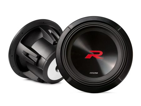 Alpine R2-W12D4 R-Series 12  Subwoofer with Dual 4-OHM Voice Coils Sale