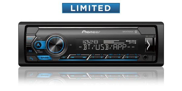 Pioneer MVH-S322BT Digital Media Receiver with Pioneer Smart Sync App Compatibility, MIXTRAX®, Built-in Bluetooth® For Cheap