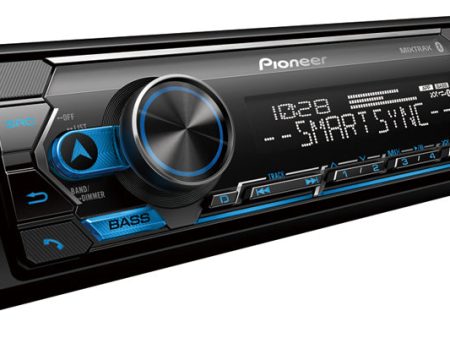 Pioneer MVH-S322BT Digital Media Receiver with Pioneer Smart Sync App Compatibility, MIXTRAX®, Built-in Bluetooth® For Cheap