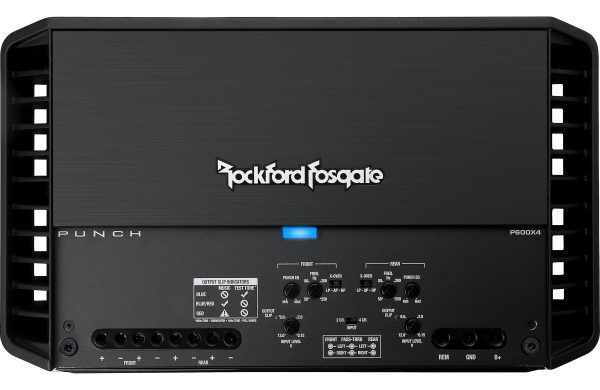 Rockford Fosgate PM600X4 4-Channel Punch Series Marine Amp Online Hot Sale