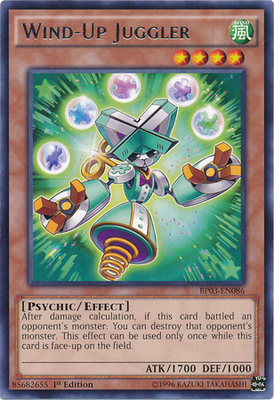 Wind-Up Juggler [BP03-EN086] Rare For Cheap