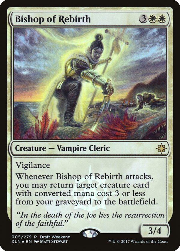 Bishop of Rebirth (Draft Weekend) [Ixalan Promos] Fashion