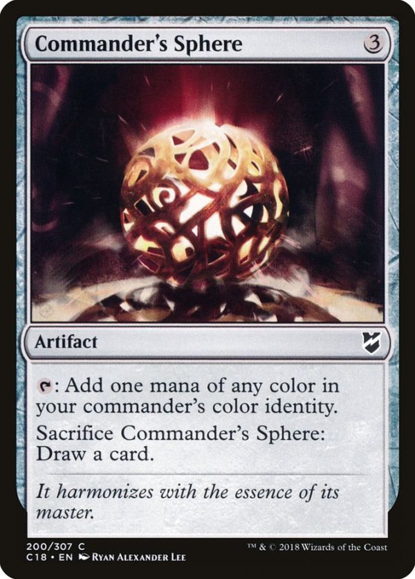 Commander s Sphere [Commander 2018] For Sale