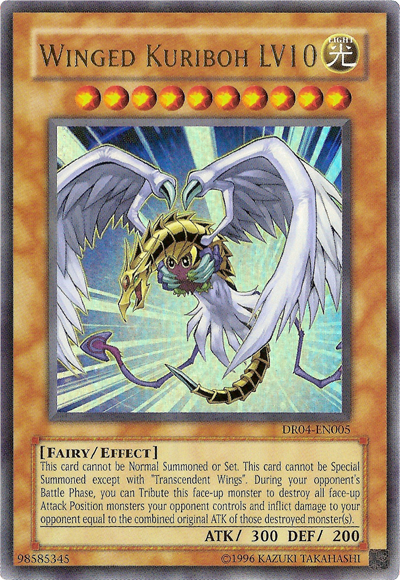 Winged Kuriboh LV10 [DR04-EN005] Ultra Rare For Discount