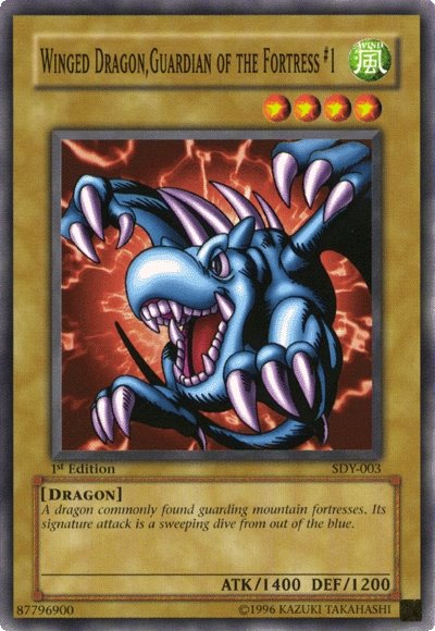 Winged Dragon, Guardian of the Fortress #1 [SDY-003] Common For Cheap