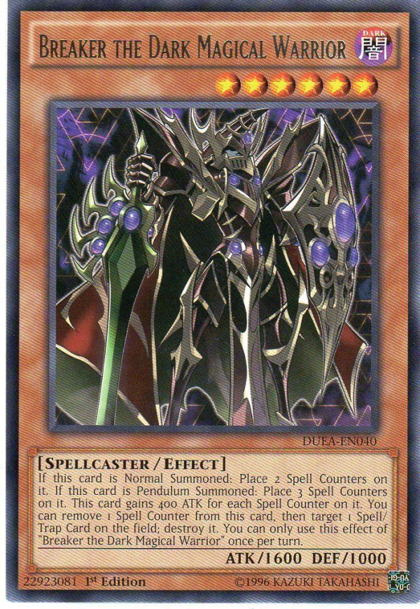 Breaker the Dark Magical Warrior [DUEA-EN040] Rare Discount