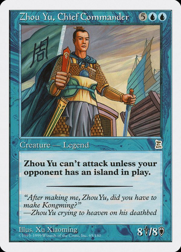 Zhou Yu, Chief Commander [Portal Three Kingdoms] Hot on Sale