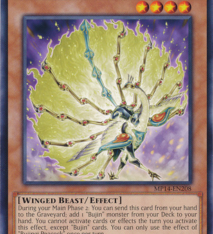 Bujingi Peacock [MP14-EN208] Rare Cheap