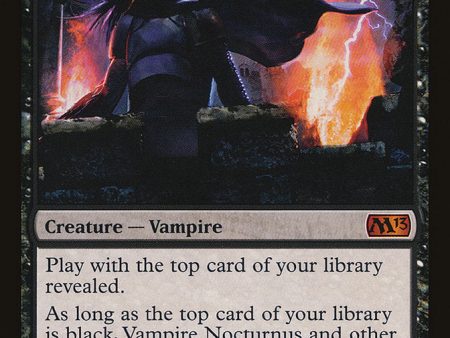 Vampire Nocturnus (Duels of the Planeswalkers Promos) [Duels of the Planeswalkers Promos 2012] Cheap