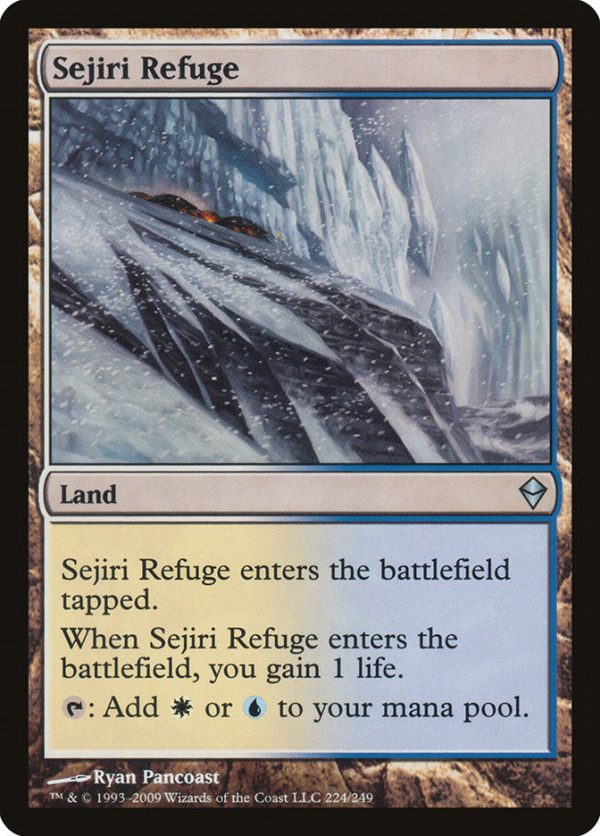 Sejiri Refuge [Zendikar] For Discount